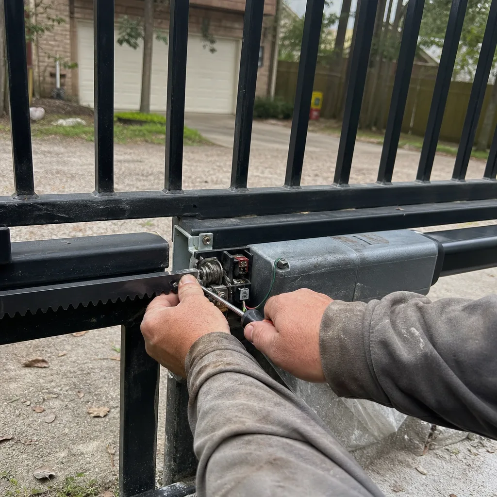 Gate Repair in Tomball